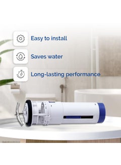 Parryware Parryware Outlet Assembly for Single Piece Flushing Cistern or Outlet Valve for Single Piece Closets Bathroom Fixtures Size 2032 mm 8 inches  - Image 3