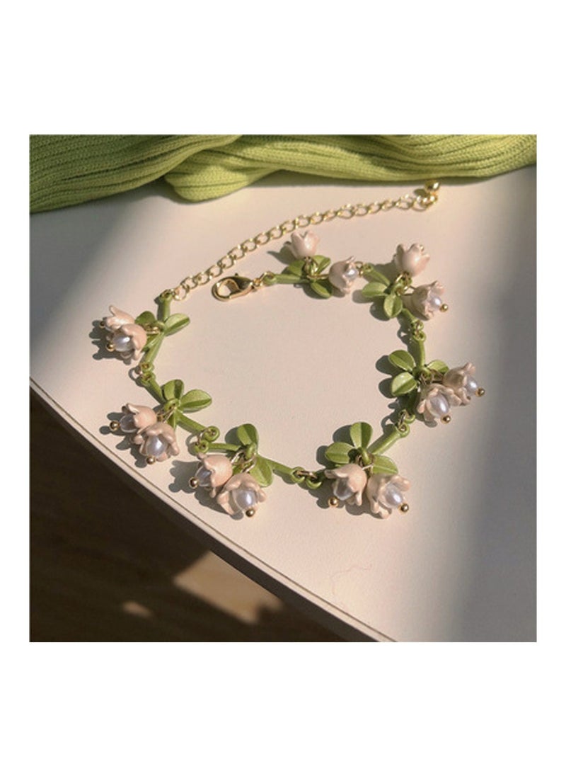 Genérico - Women's Versatile Lily of the Valley Bracelet - Image 1