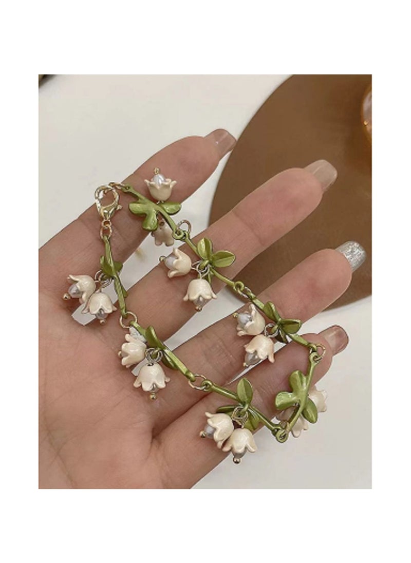 Genérico - Women's Versatile Lily of the Valley Bracelet - Image 1