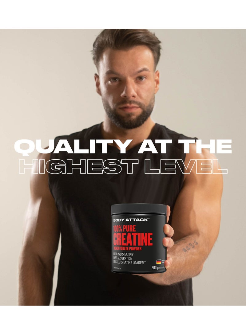 Body Attack بودي أتاك - 100% كرياتين مونوهيدرات نقي 500 جرام - Image 2