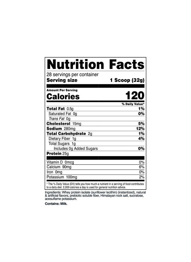 TransformHQ TransformHQ Whey Protein Isolate (WPI) Vanilla Creme Brulee Flavored 28 Servings - Preformance Protein Powder  - Image 2