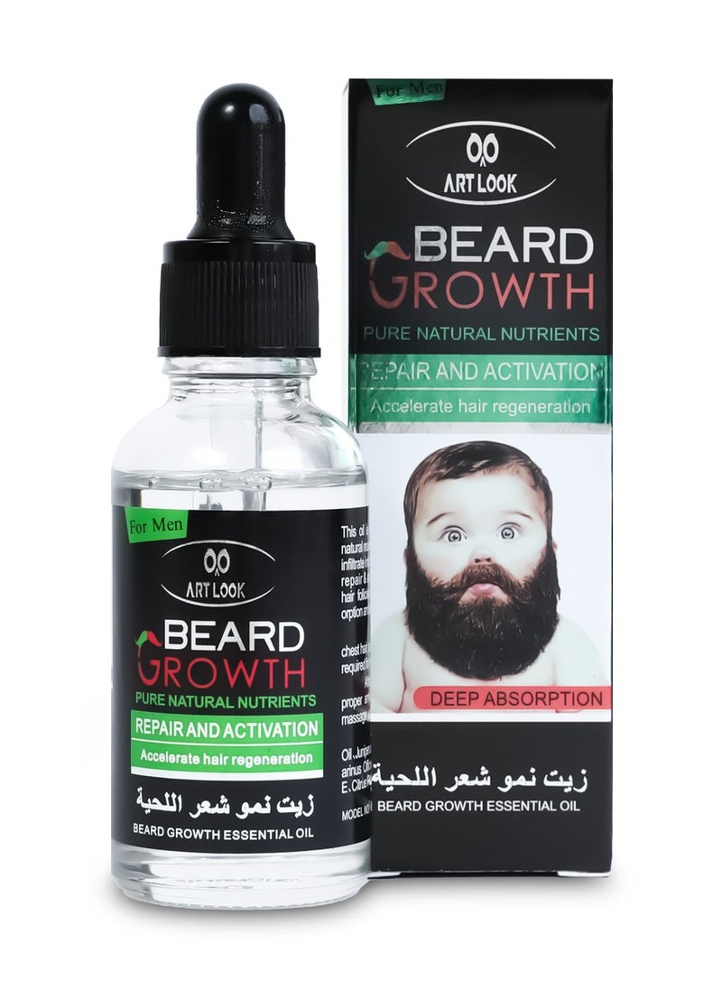 ARTLOOK Beard Grownth Oil Mulicolour 30ml  - Image 2
