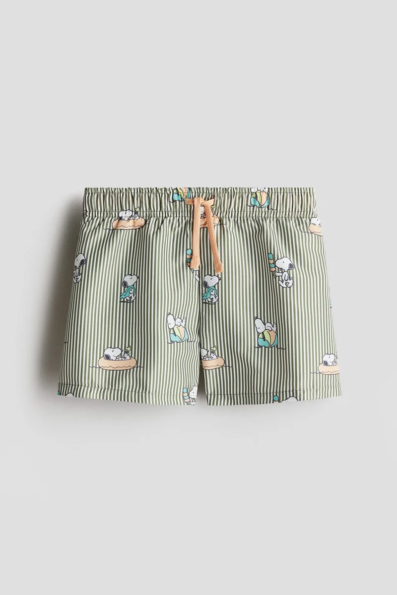 H&M Printed Swim Shorts