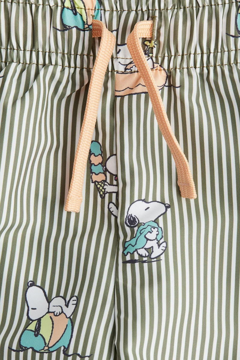 H&M Printed Swim Shorts