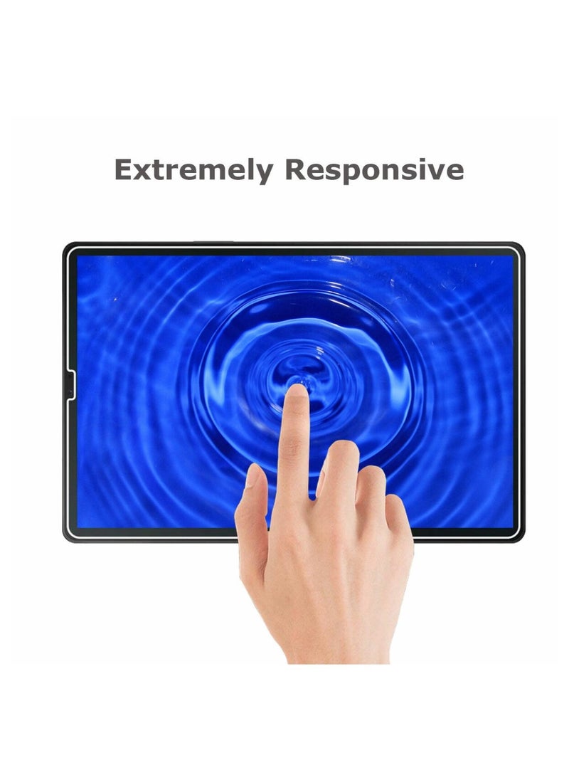 GMAX - HD Tempered Glass Screen Protector for Samsung Galaxy Tab A9 Plus 2023 11 Inch - Anti Reflection Anti Bubbles 9H Hardness 0.33 mm Rounded Edges Easy Installation - Image 1