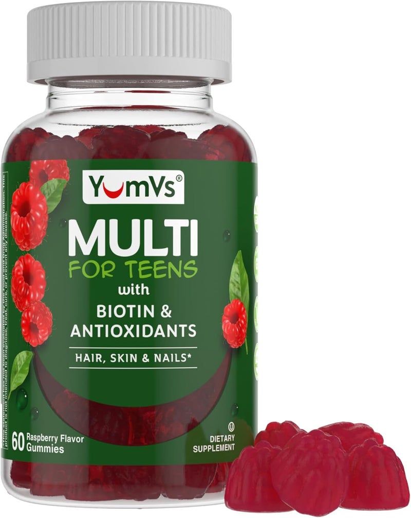 YumVs يوم فيس حبوب متعددة الفيتامينات للمراهقين للأولاد والبنات - Image 1