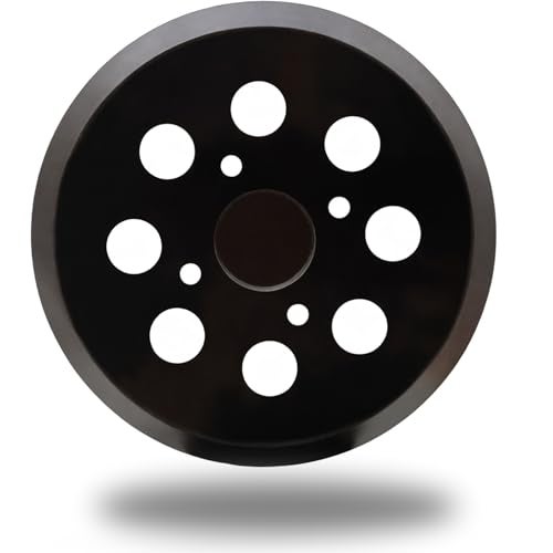 Tockrop 5" Hook and Loop Sander Pad for Ridgid R2600, R2601 Random Orbit Sanders -5 Inch 8 Hole Replacement Sanding Pad for Part Number 300527002 - with Extra Hard Backing - 1 Pack - Image 1