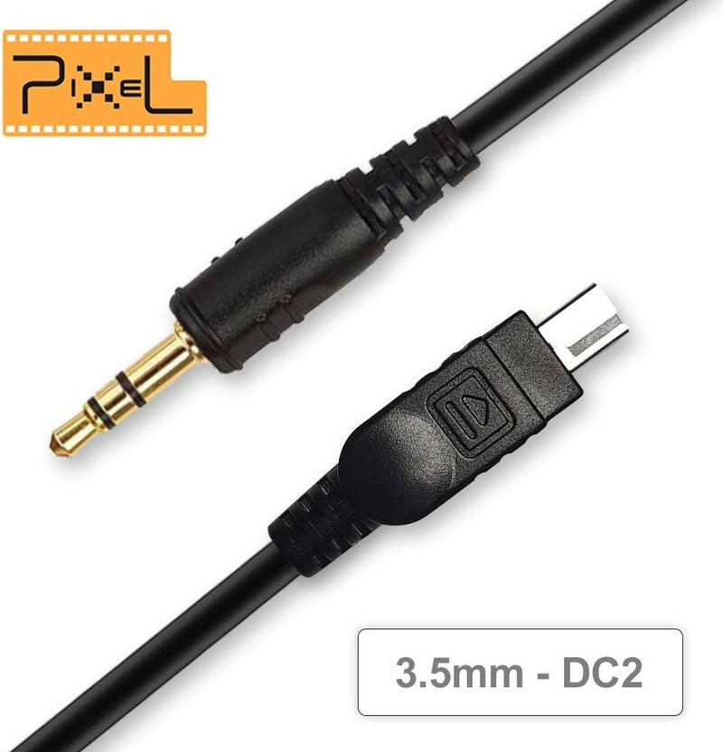 Pixel Camera Shutter Connecting Cable DC3.5-DC2 Camera Connecting Cord Plug for Nikon Cameras Shutter Remote Control TW-283 Series - Image 2