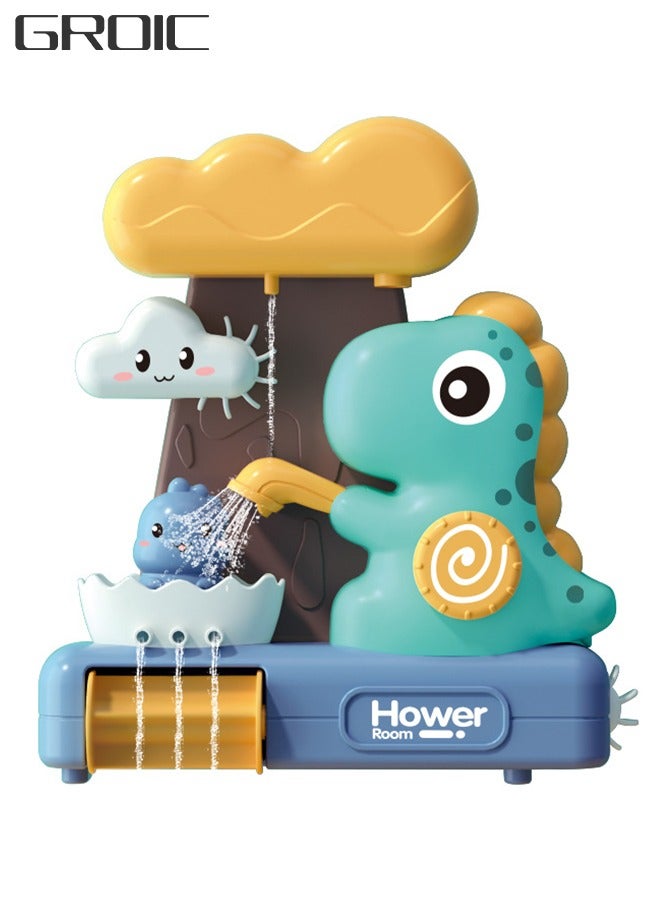 GROIC Baby Bath Toys Spray Water Dinosaur Figure - Image 1