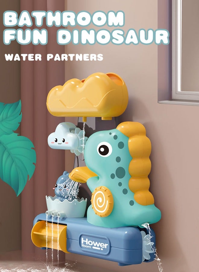 GROIC Baby Bath Toys Spray Water Dinosaur Figure - Image 2