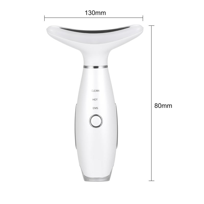 Neck Massager Led Photon Therapy Heating Neck Wrinkle Removal Machine Reduce Double Chin Skin Lifting - Image 2