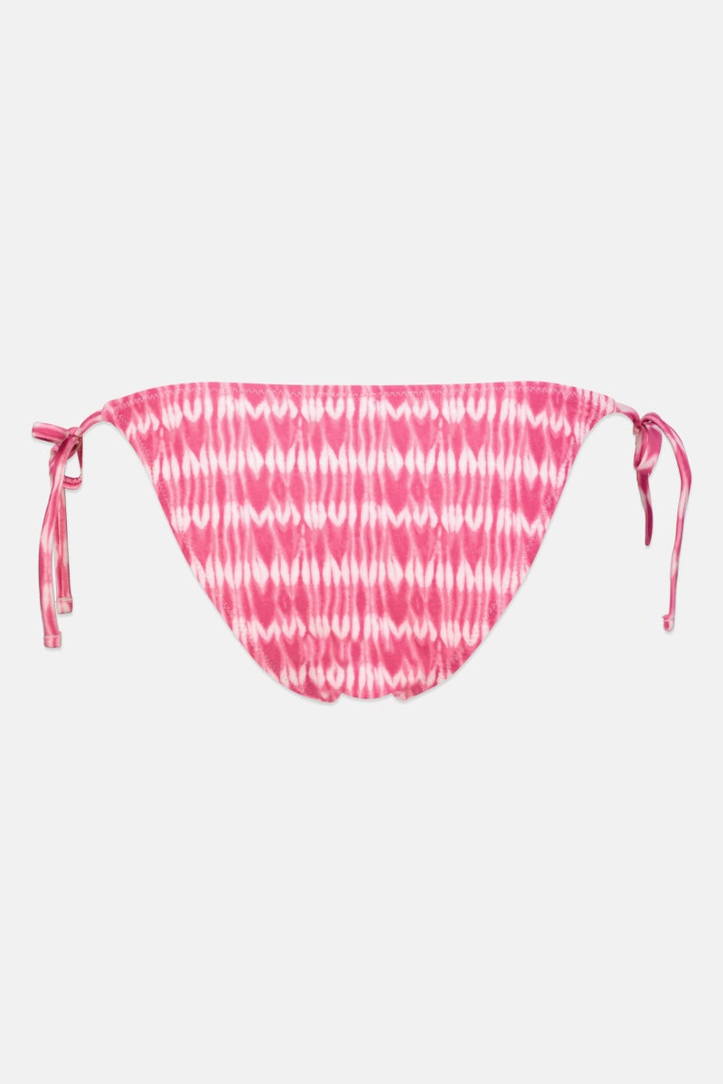 Pepe Jeans Women Allover Print Bikini Bottom, Pink Combo  - Image 2