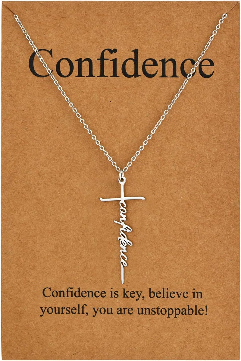 Lcherry Faith Cross Pendant Necklace for Women Religious Christian Jewelry Mother's Day Gifts for Women - Image 1