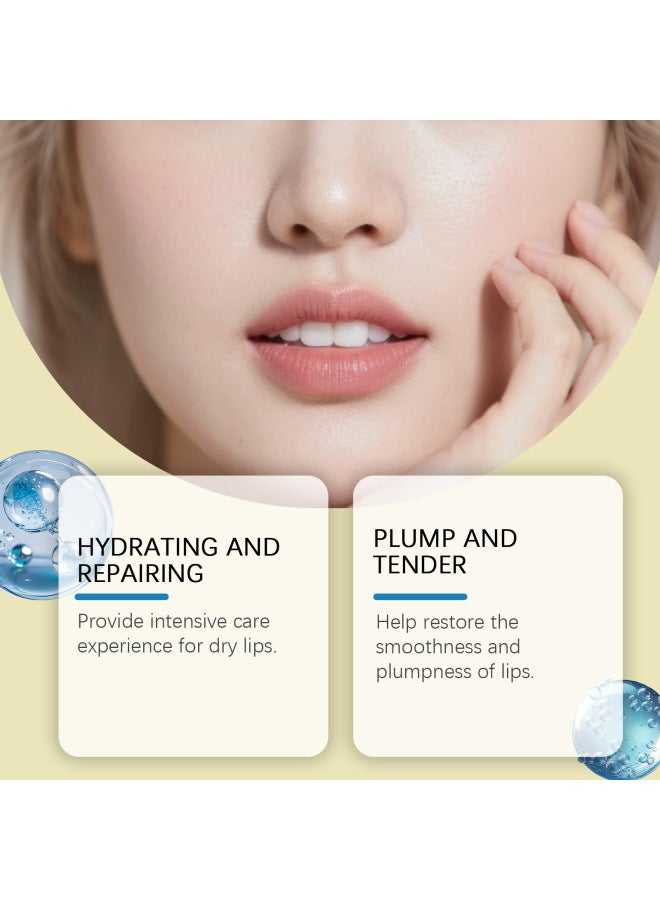 WEST MONTH Moisturizing Plumping Lip Mask: Nourishes And Cares For Lips, Hydrates And Softens Lip Lines, Daily Lip Care Mask - Image 2