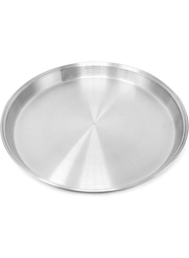 Round Aluminum Dessert Tray, 24 cm Size