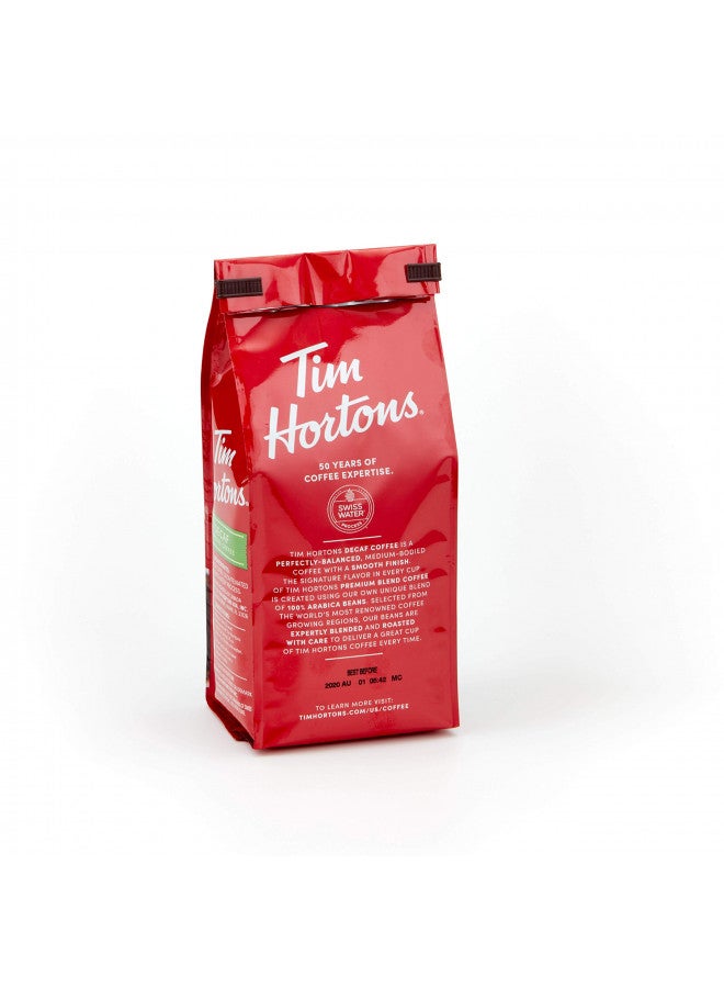 Tim Hortons Tim Hortons Decaf Blend, Medium Roast Ground Coffee, Perfectly Balanced, Always Smooth, Made with 100% Arabica Beans, 72 Ounce (6 x 12 oz Bags)  - Image 3