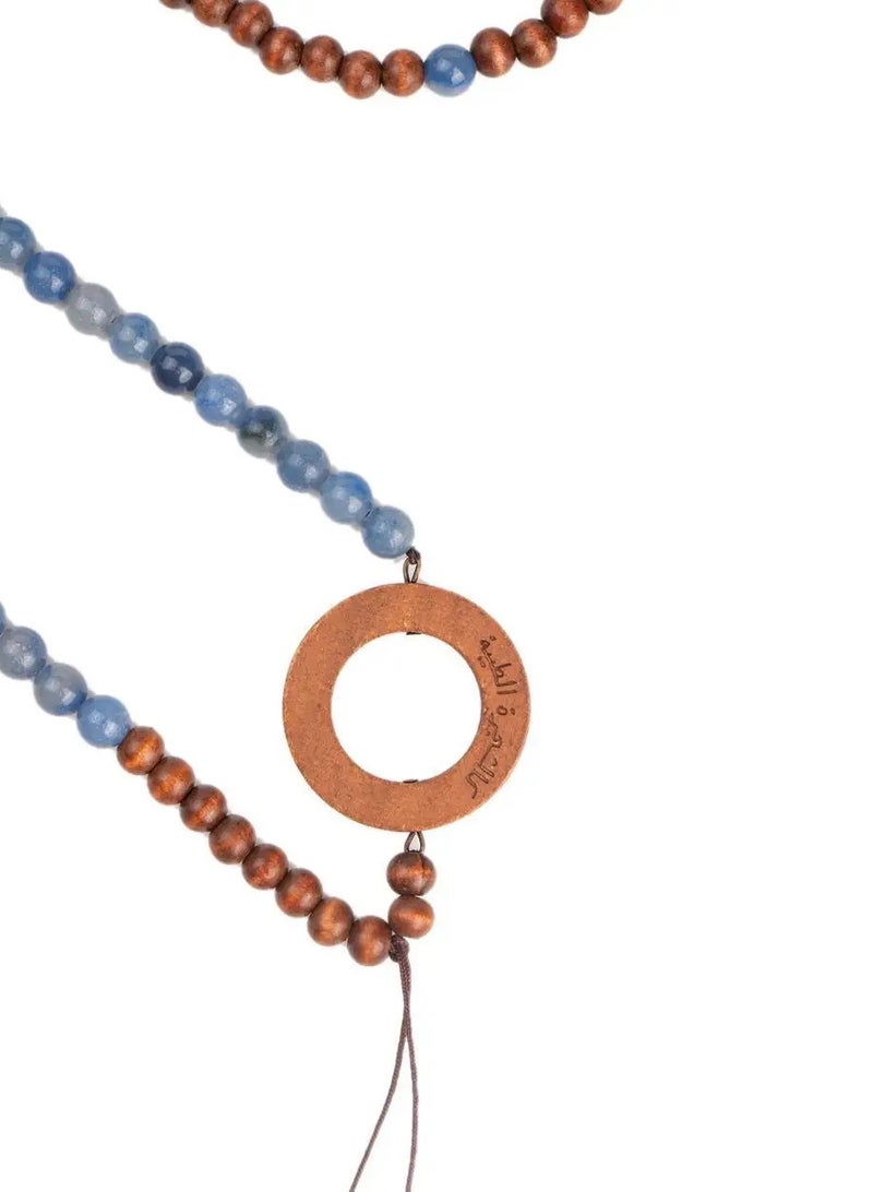 أم أم أيه من معدن الإنسان حامل للهاتف والنظارة  من أفينتورين الأزرق - Image 5