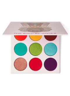 Juvia's Place Greens Purple Red Brown Yellow Eyeshadow Palette Professional Eye Makeup Pigmented Eyeshadow Palette Makeup Palette For Eye Color & Shine Pressed Eyeshadow Cosmetics Shades Of 9  - Image 1