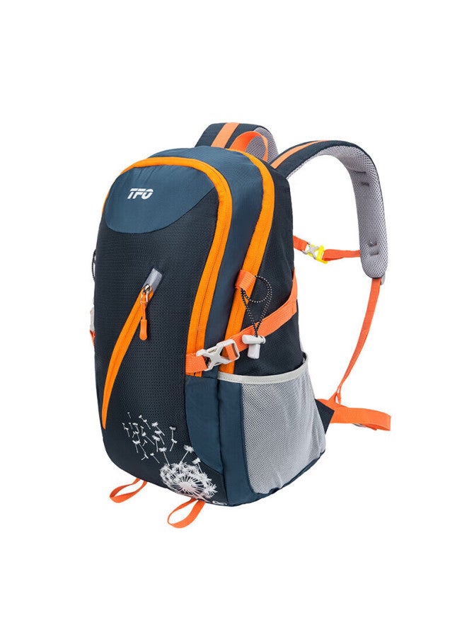 Tfo 5th Generation Kids Outdoor Backpack Portable Travel Sports Double Shoulder Bag 912 Dark Blue 30l - Image 1