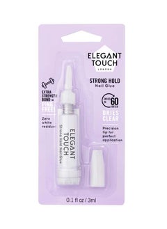 ELEGANT TOUCH غراء أظافر قوي التثبيت 3 مل 
