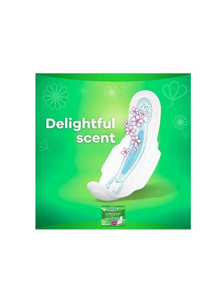 وسبير فوط صحية فائقة النظافة من ويسبر للنساء، مقاس XL+، 44 فوطة - Image 3