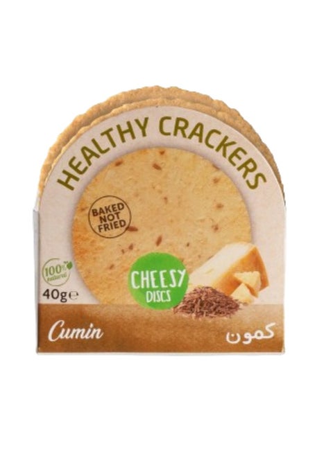 Cheesy Discs Cumin 40g