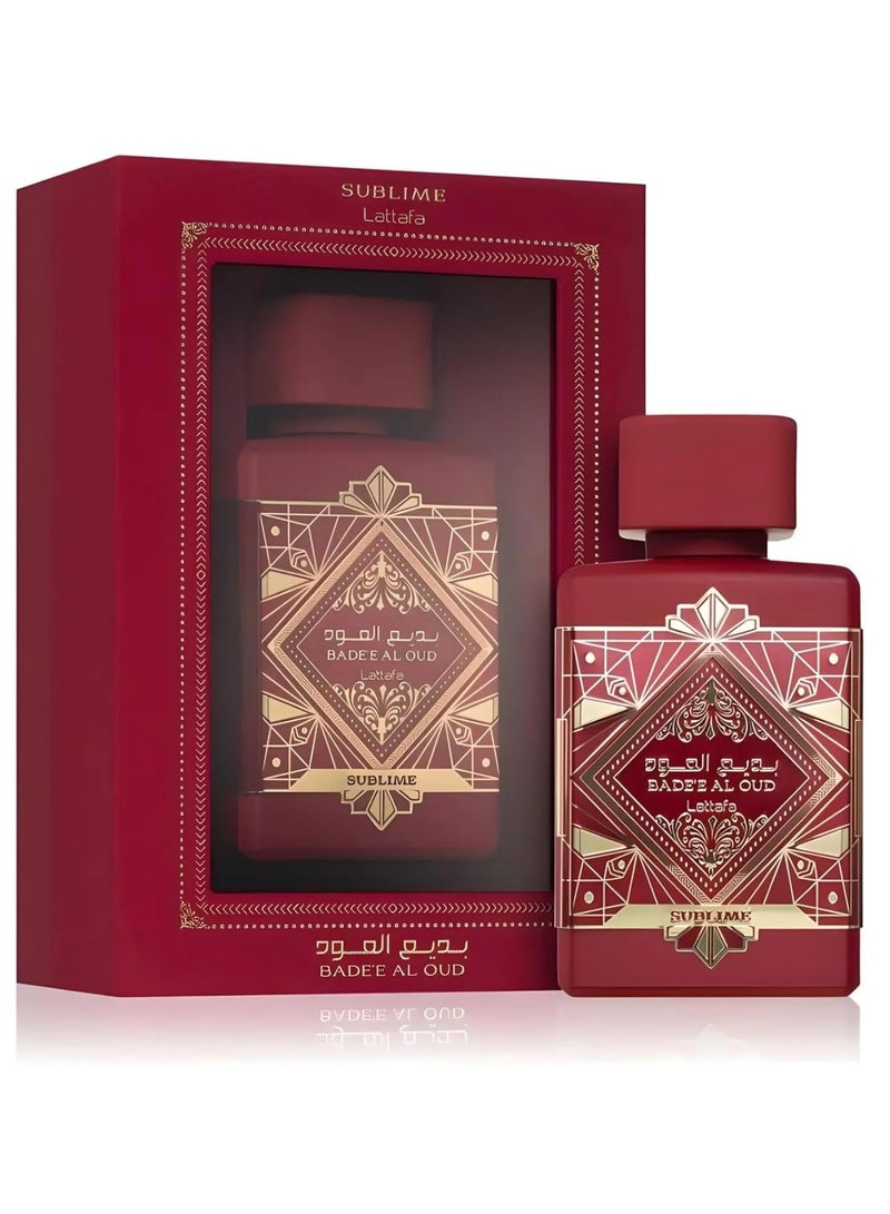 Lattafa Badih Al Oud Sublime by Lattafa Eau de Parfum 100ml - Image 1