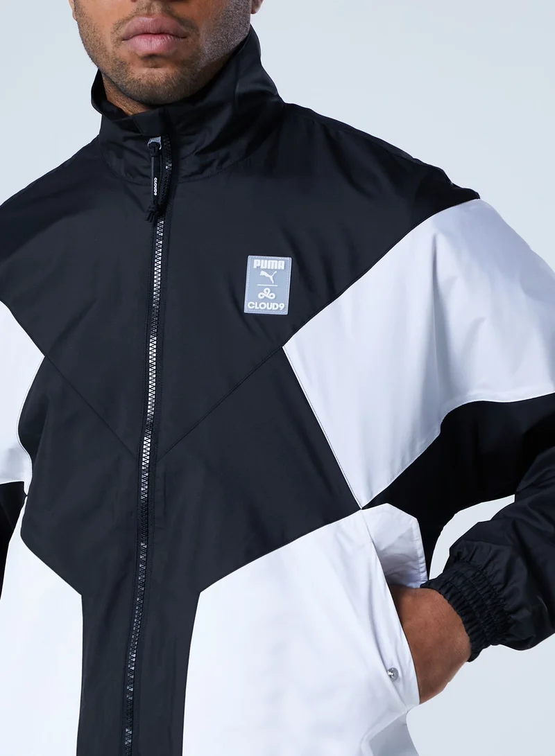 PUMA Cloud9 Colour Block Windbreaker Jacket