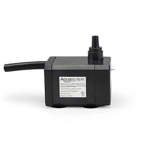 Aquascape Submersible 90 GPH Water Pump for Fountains, Waterfalls, Aquatics and Filters | 91024 - Image 4
