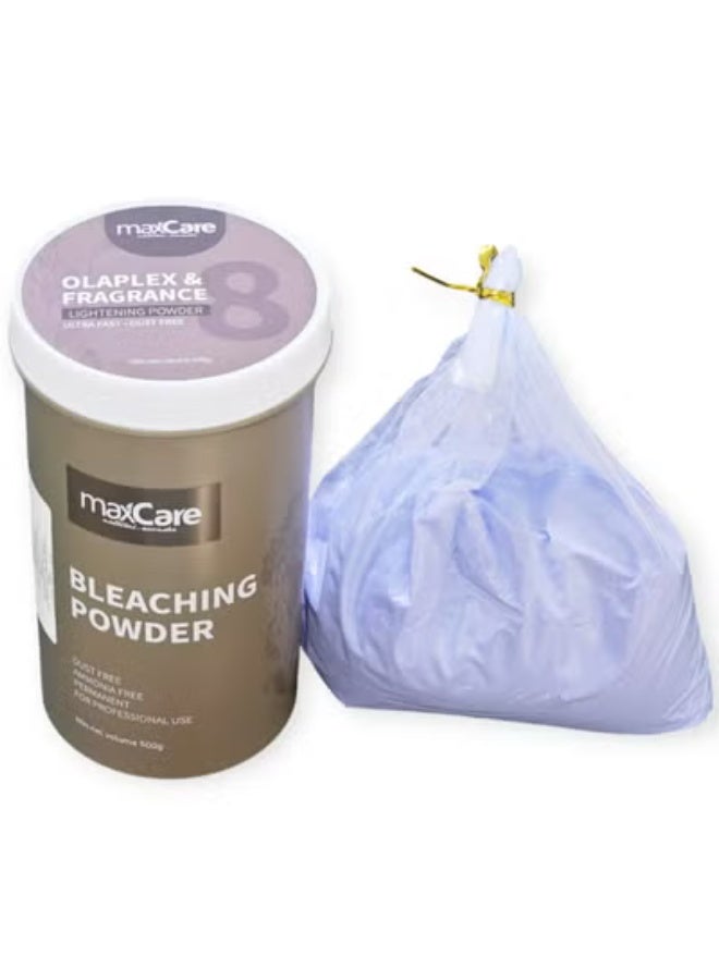 Maxcare Bleaching Powder Dust Free Ammonia Free Blue 500gm - Image 4