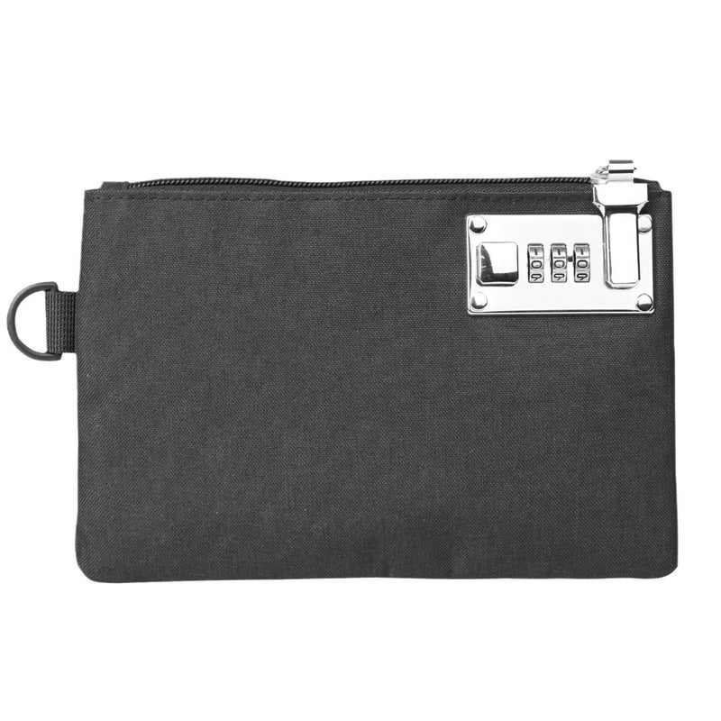 Multifunctional Key Coin Wallet with Password Lock Black