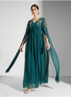 Frock and Frill Embellished Maxi Dress  - Image 4