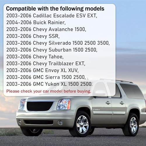 BOMLING AC Blower Control Module, Heater Blower Motor Resistor 4P1516 Replacement for Chevy Silverado, Trailblazer, Cadillac Escalade, GMC Envoy, Sierra, Buick Rainier Replaces 15-80567 89018778 - Image 4