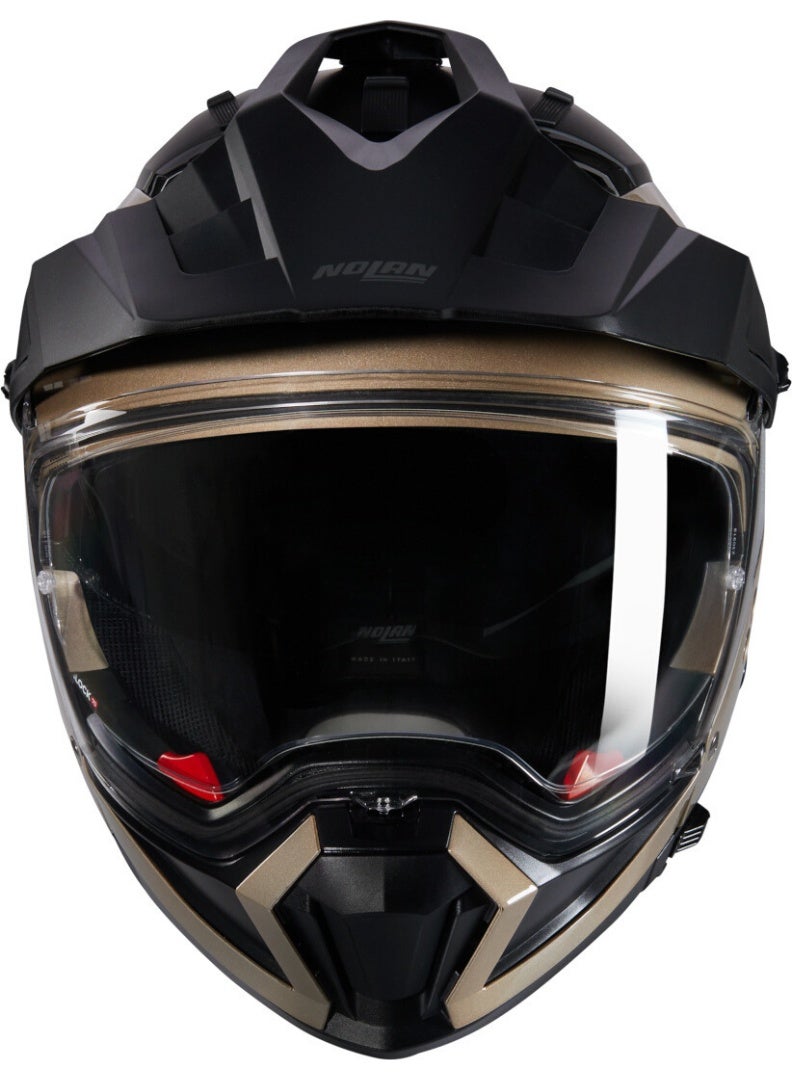 Nolan N70-2 X  06 CLASSICO NOBILE SAND  BLACK GLOSSY Helmet - Image 2
