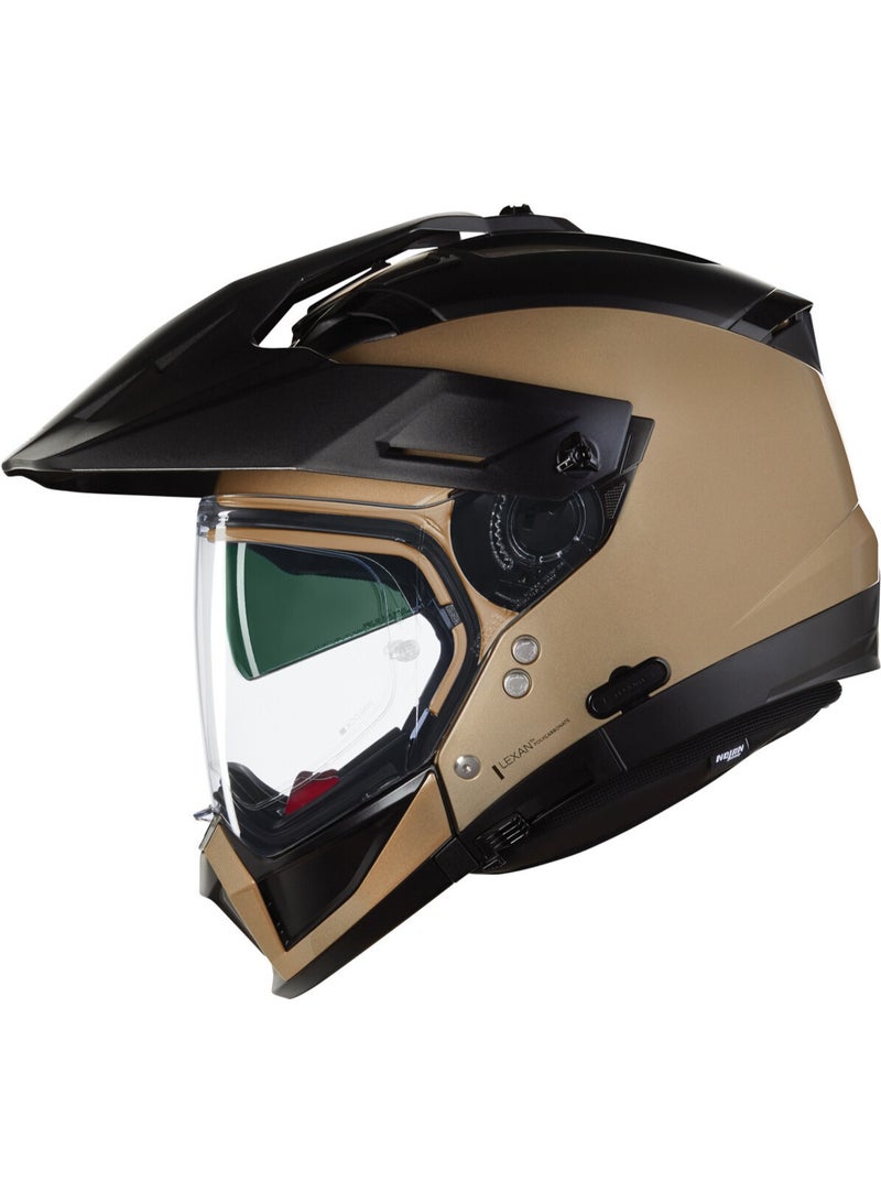 Nolan N70-2 X  06 CLASSICO NOBILE SAND  BLACK GLOSSY Helmet - Image 3
