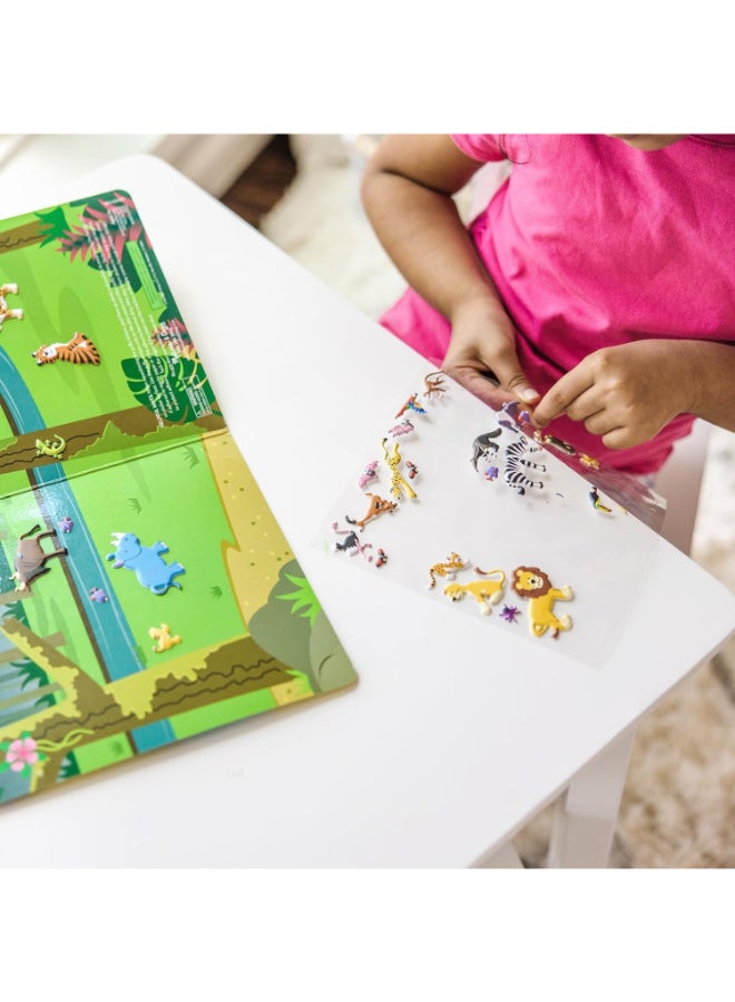 Melissa & Doug ملصقات قابلة لإعادة الاستخدام - سفاري - Image 4