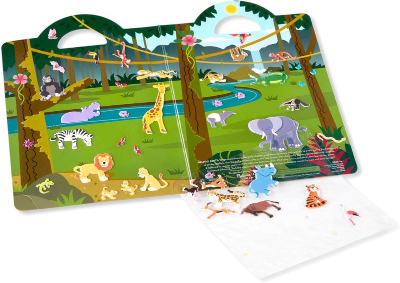 Melissa & Doug ملصقات قابلة لإعادة الاستخدام - سفاري - Image 5