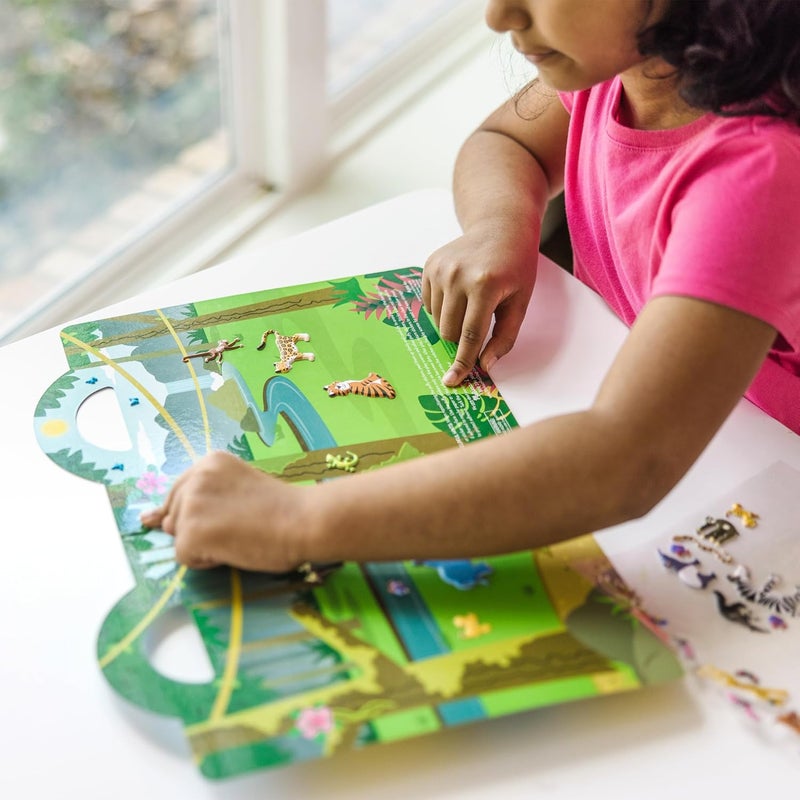 Melissa & Doug ملصقات قابلة لإعادة الاستخدام - سفاري - Image 2