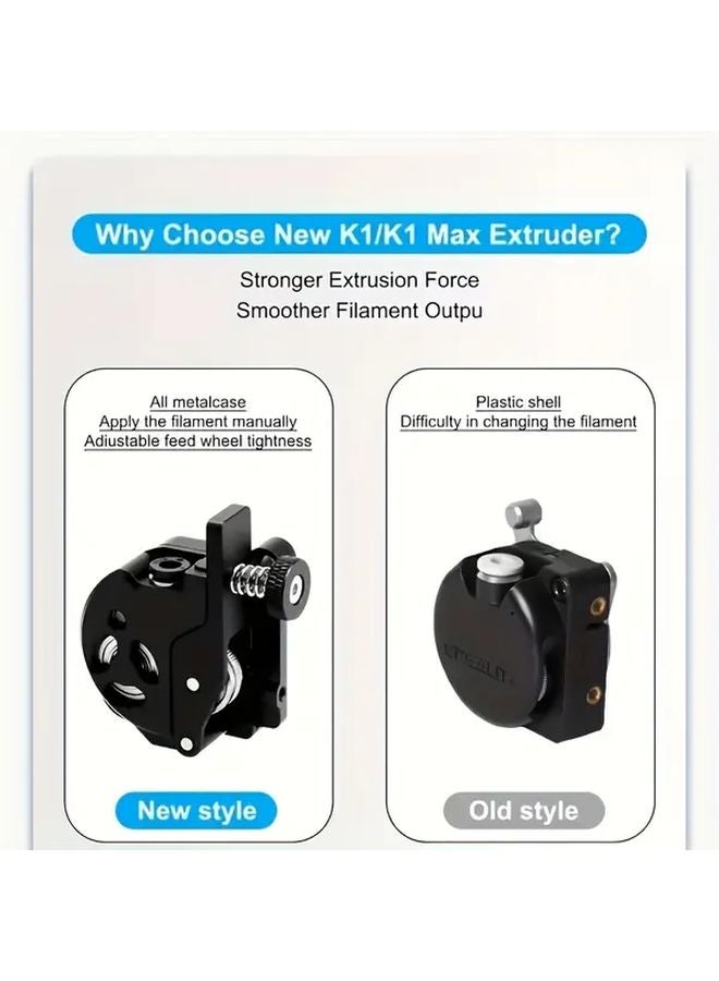 ترقية مجموعة البثق لطابعة Creality K1 و K1 Max ثلاثية الأبعاد - آلية البثق - Image 5