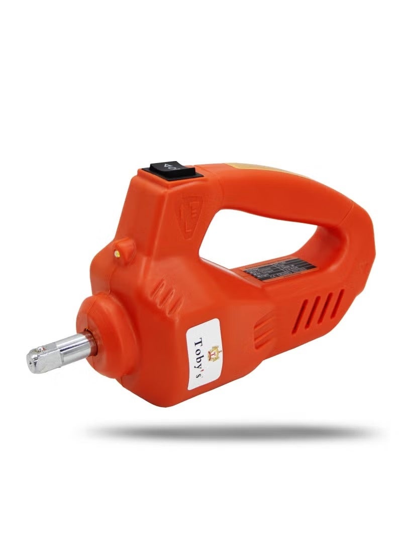 توبيز رافعة سيارة كهربائية 12 فولت 5 طن 3 في 1 رافعة أرضية هيدروليكية كهربائية مضخة نفخ إطارات - Image 2