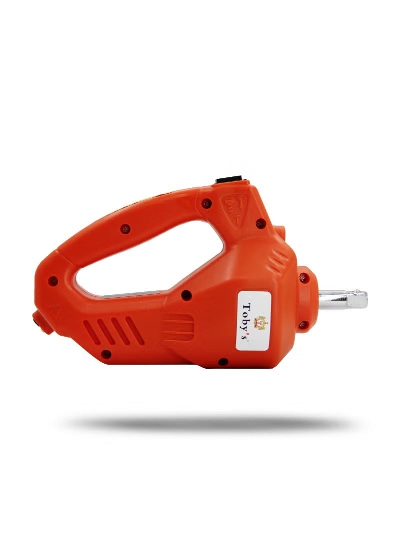 توبيز رافعة سيارة كهربائية 12 فولت 5 طن 3 في 1 رافعة أرضية هيدروليكية كهربائية مضخة نفخ إطارات - Image 4