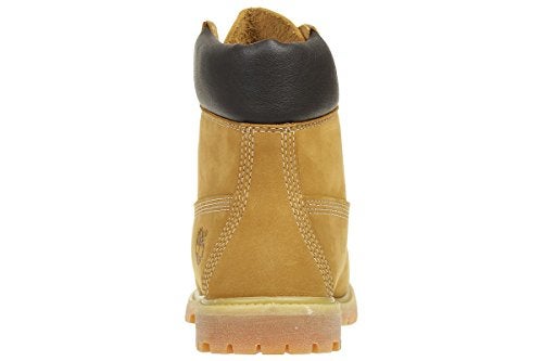 Timberland Women's 6 inch Premium Waterproof Boots, Wheat Nubuck Yellow, 8 AU - Image 5
