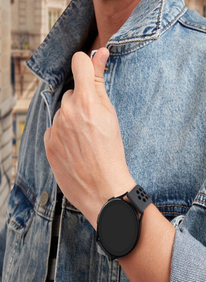 Vanjua Sport Bands for Amazfit Bip 3 / Bip 3 Pro Band Women Men, Amazfit Bip U Pro / Bip / Bip Lite / Bip S / Bip S lite / Bip U, 20mm Quick Release Soft Silicone Replacement Strap for Amazfit GTR - Image 5