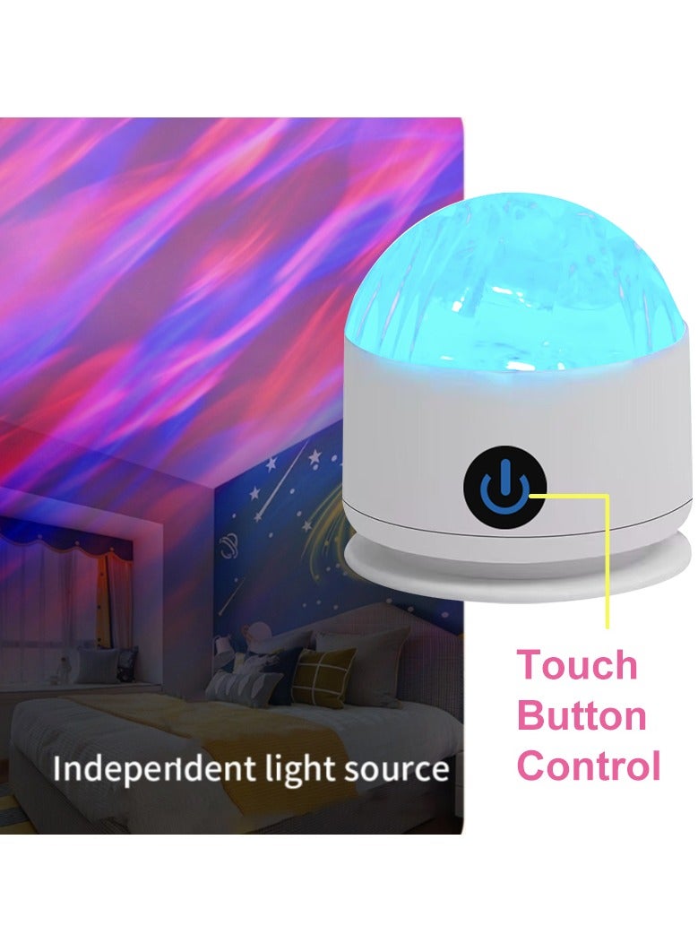 مصباح إضاءة ليلية محمول يعمل باللمس RGB للتحكم باللمس مع جهاز تحكم عن بعد، منفذ من النوع C قابل لإعادة الشحن، ألوان وأوضاع متعددة - Image 3