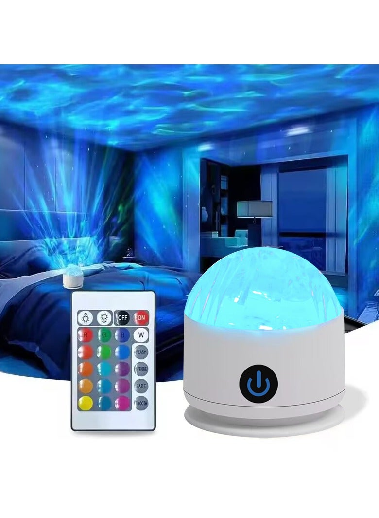 مصباح إضاءة ليلية محمول يعمل باللمس RGB للتحكم باللمس مع جهاز تحكم عن بعد، منفذ من النوع C قابل لإعادة الشحن، ألوان وأوضاع متعددة - Image 1