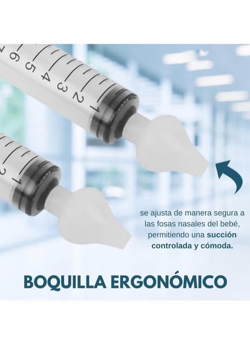 جونيس 3 محقنة لغسل الأنف للأطفال والكبار محقنة لغسل الأنف للأطفال وشفاط أنف للطفل - Image 5