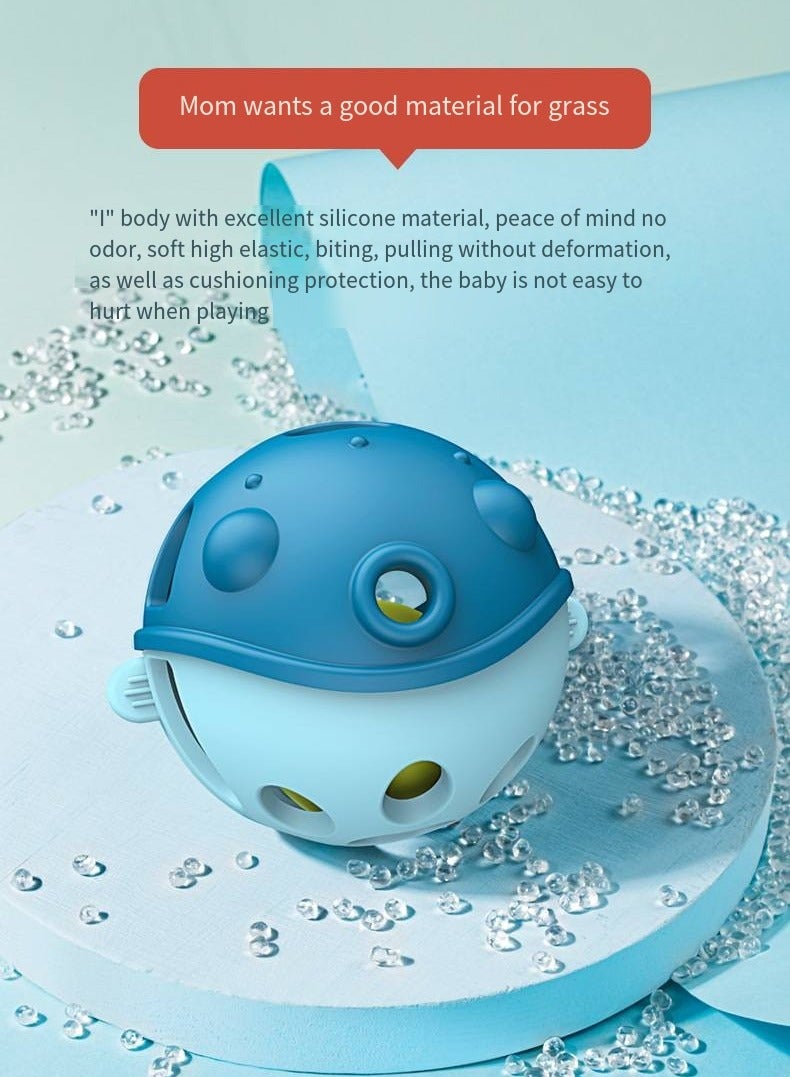 أطفال الهوغوز مقابض ألعاب الأطفال، تيثير السيليكون المرح، موسيقى طحن أسنان الأطفال بالصوت (0 سنة) - Image 5