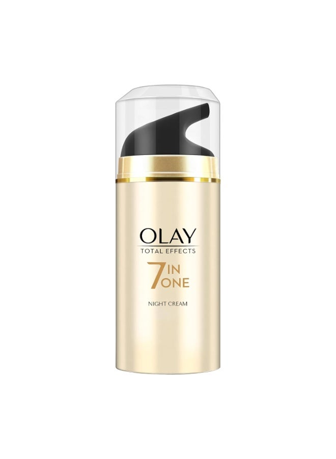 Olay Night Cream Total Effects 7 in 1, Night Cream, 50g - Image 1