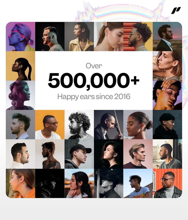 Proof Labs بروف لابس 4 أزواج من أغطية خطافات الأذن لـ AirPods Pro 3 [مع حقيبة تخزين إضافية] إكسسوارات متوافقة مع Apple AirPods Pro الجيل الثالث (أبيض) - Image 5