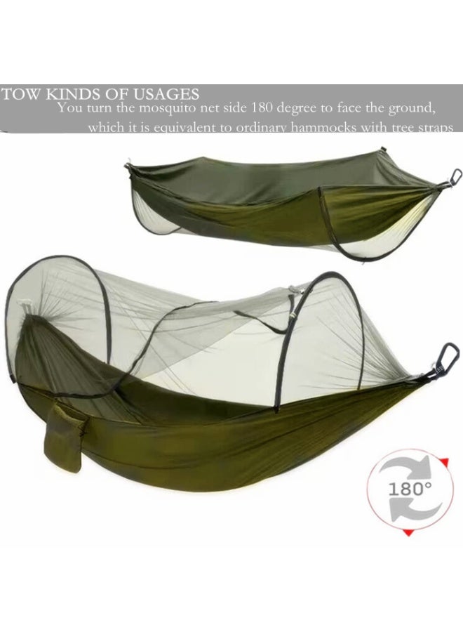 Generic Large Camping Hammock Portable Travel Hammock Garden Camping Swing for Outdoor Camping Garden Backyard Patio Hiking  - Image 2